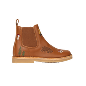 Among the Pines Ankle Boot - Cognac