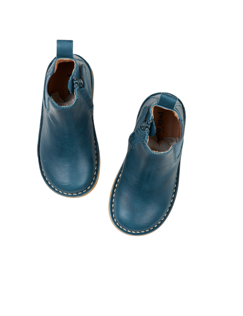 Petit Nord Ankle Boot Boots Petroleum Blue 076