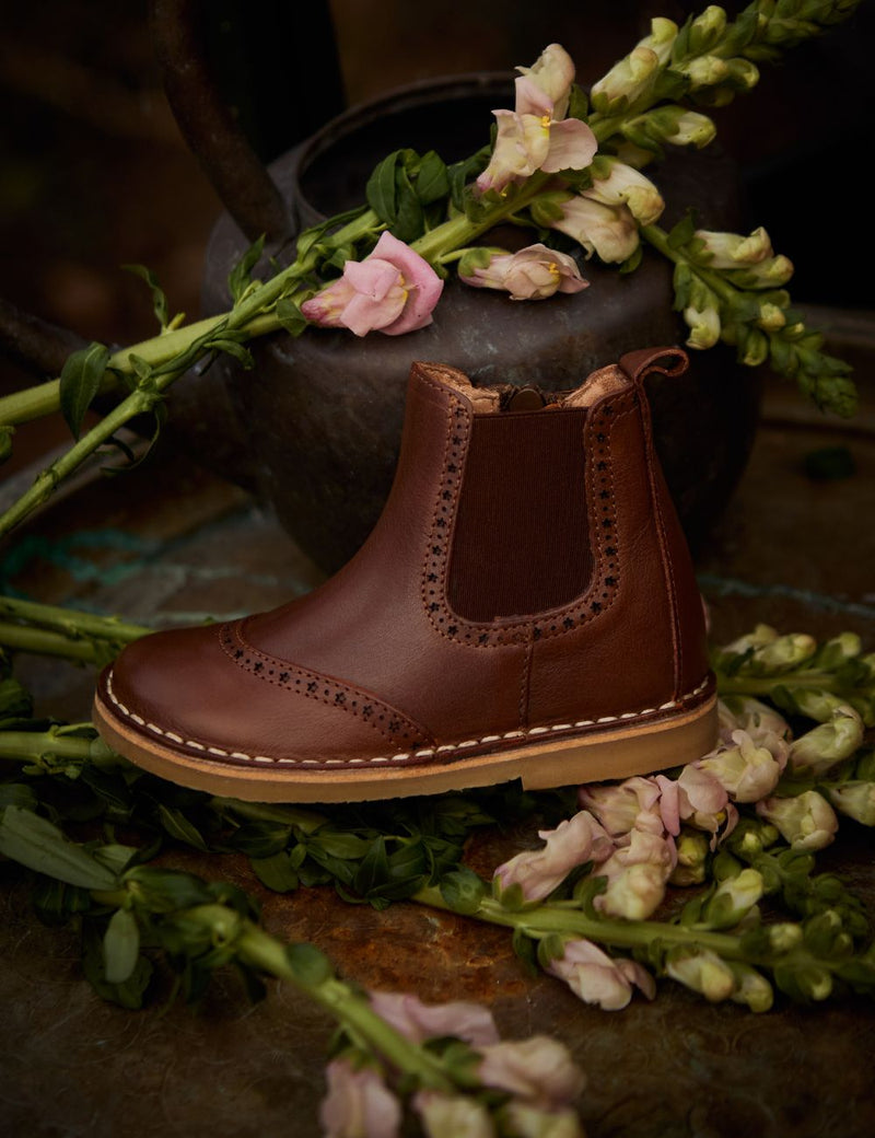 Petit Nord Ankle Boot Stars Boots Hazelnut 069