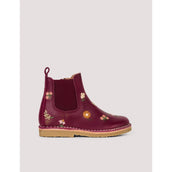Autumn Flower Ankle Boot - Fuschia