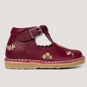 Autumn Flower T-Bar Scallop - Fuschia