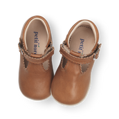 Baby Scallop T-bar - Cognac