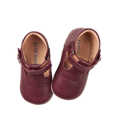 Baby Scallop T-bar - Plum