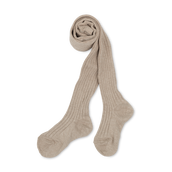 Basic Rib Tights - Nougat