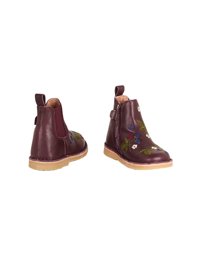 Petit Nord Blackberries Ankle Boot Boots Plum 075
