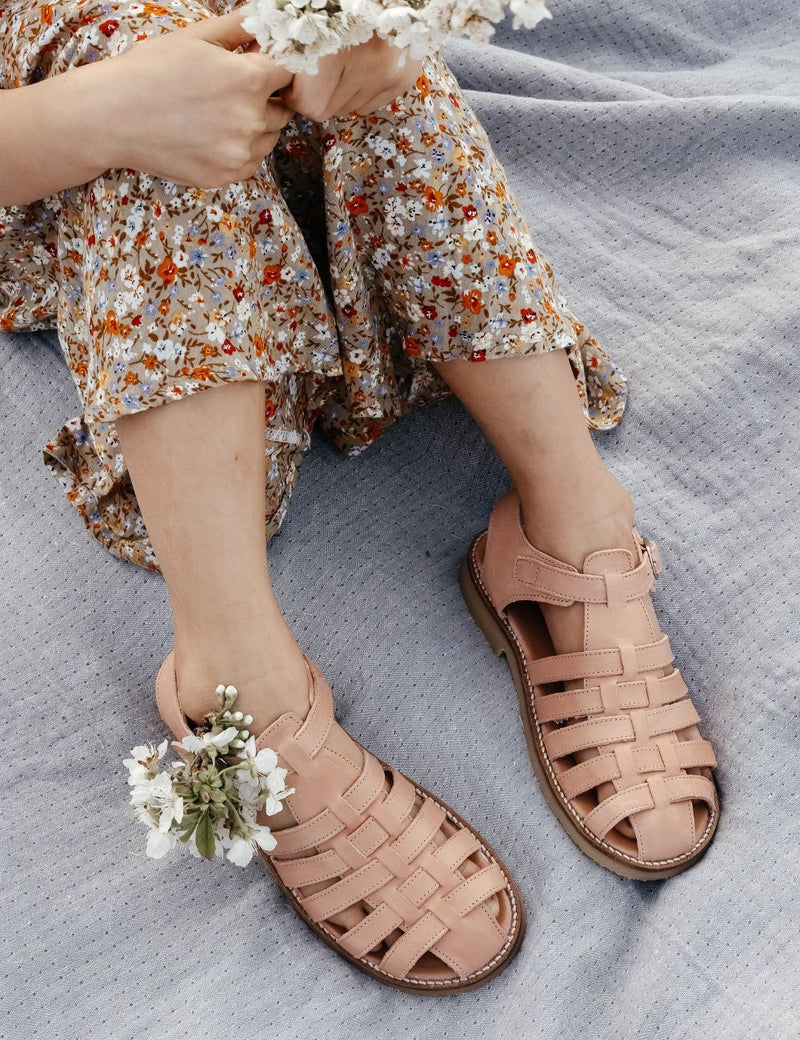 Petit Nord Braided Sandal Sandals Soft pink 009