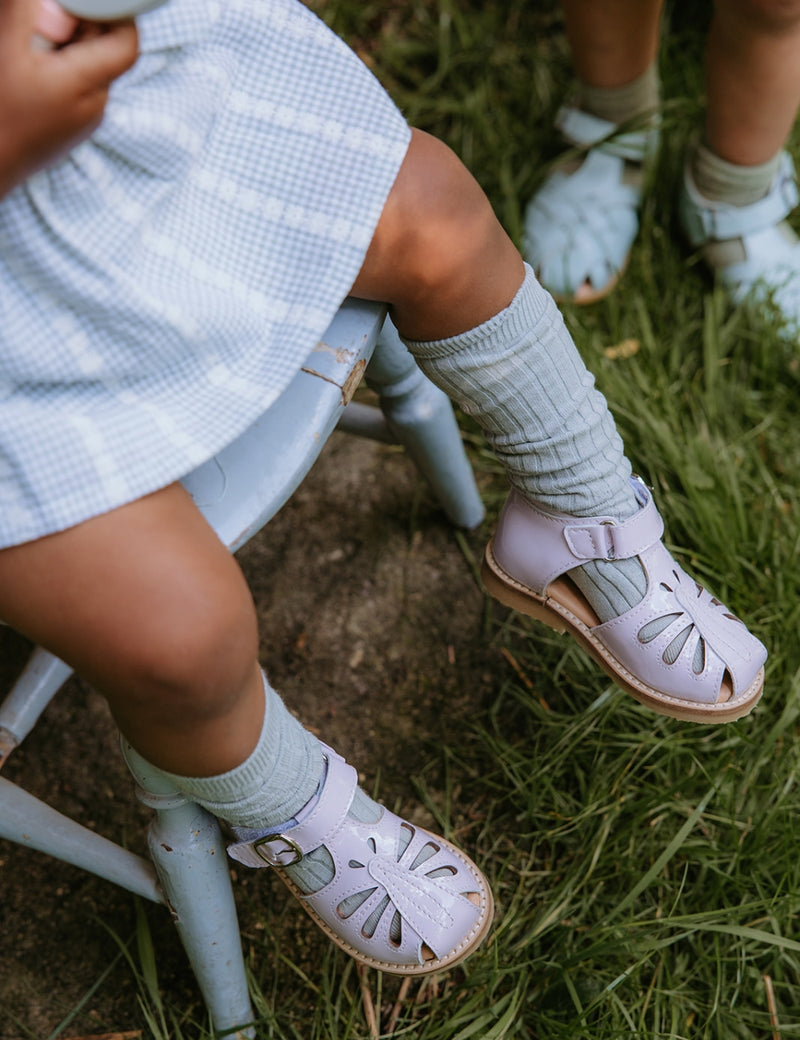 Petit Nord Butterfly Sandal Sandals Iris Patent 124