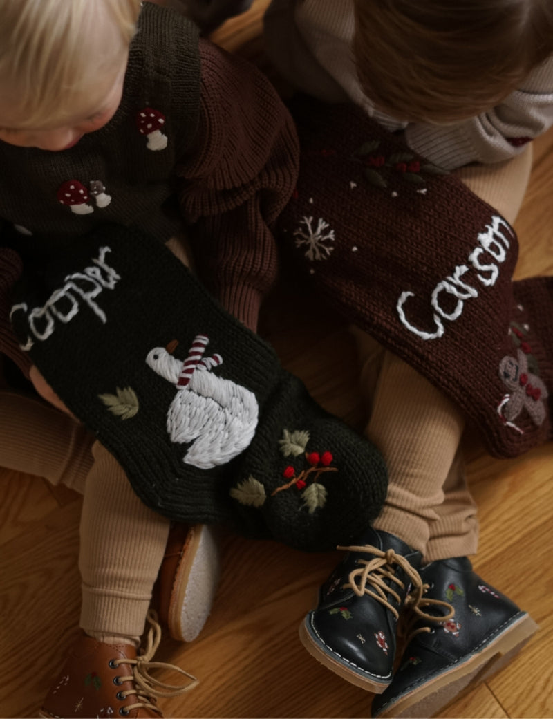 Petit Nord Christmas Classic Boot Low Boot Shoes Kale 068