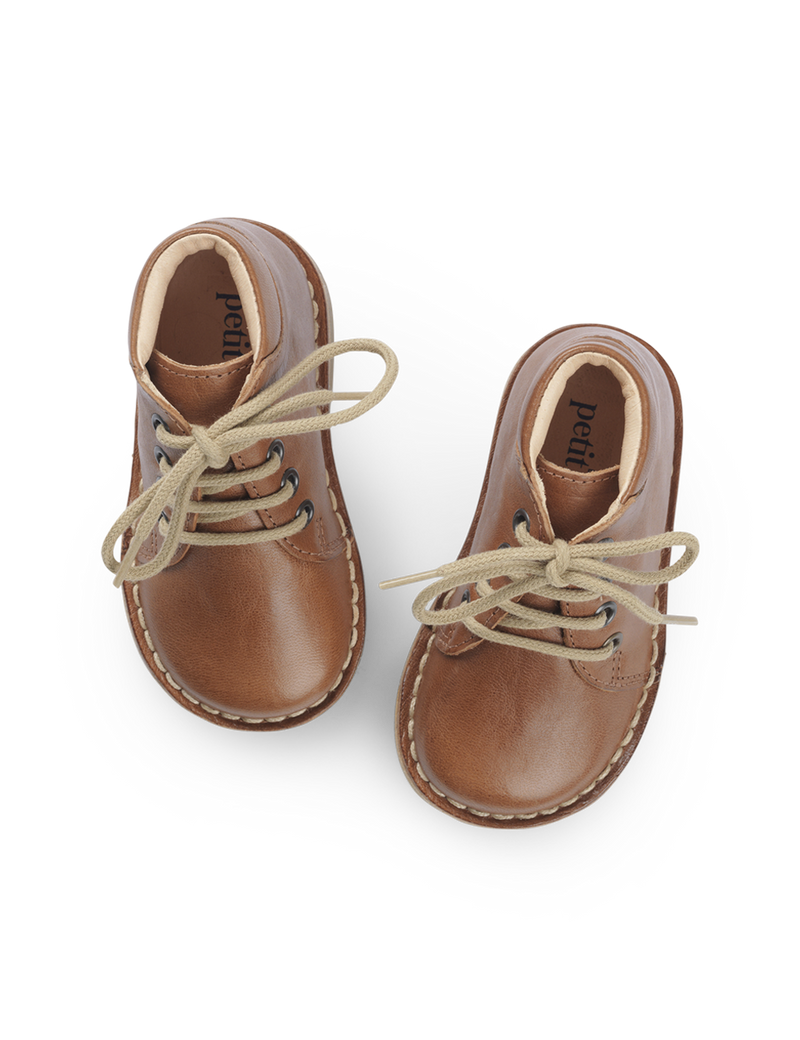 Petit Nord Classic Boot Low Boot Shoes Cognac 002