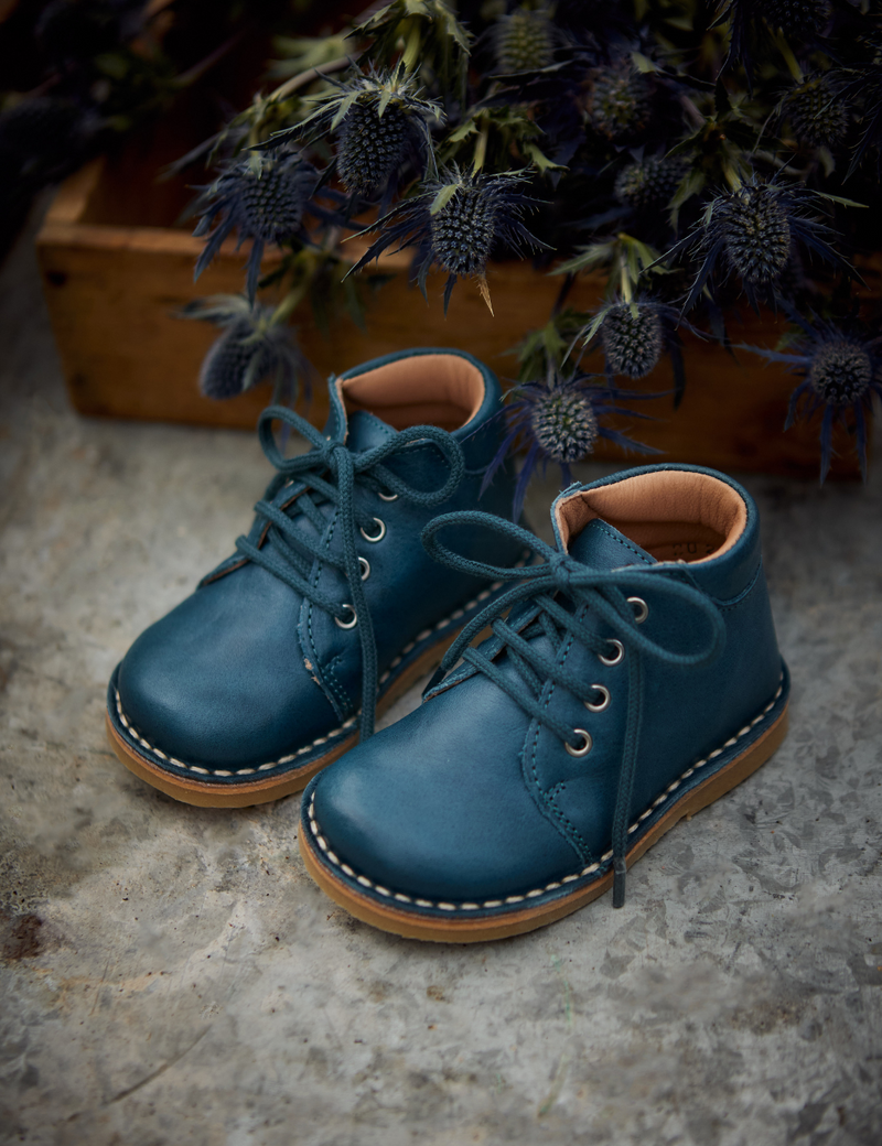 Petit Nord Classic Boot Low Boot Shoes Petroleum Blue 076