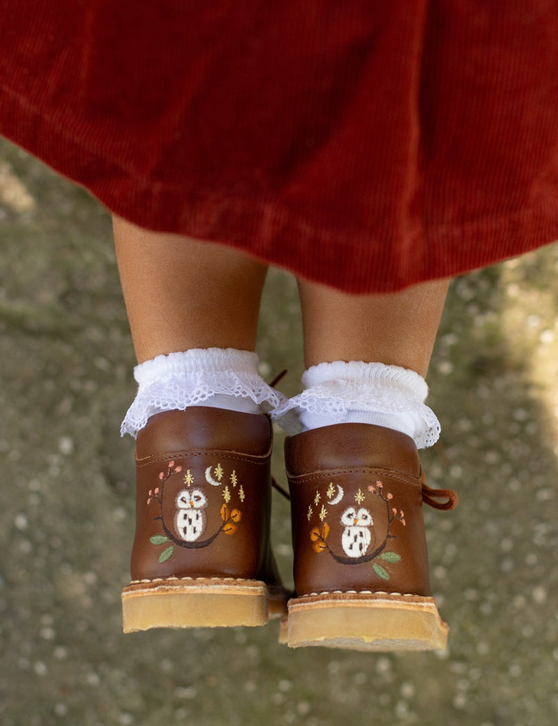 Petit Nord Classic Boot Owl Boots Hazelnut 069