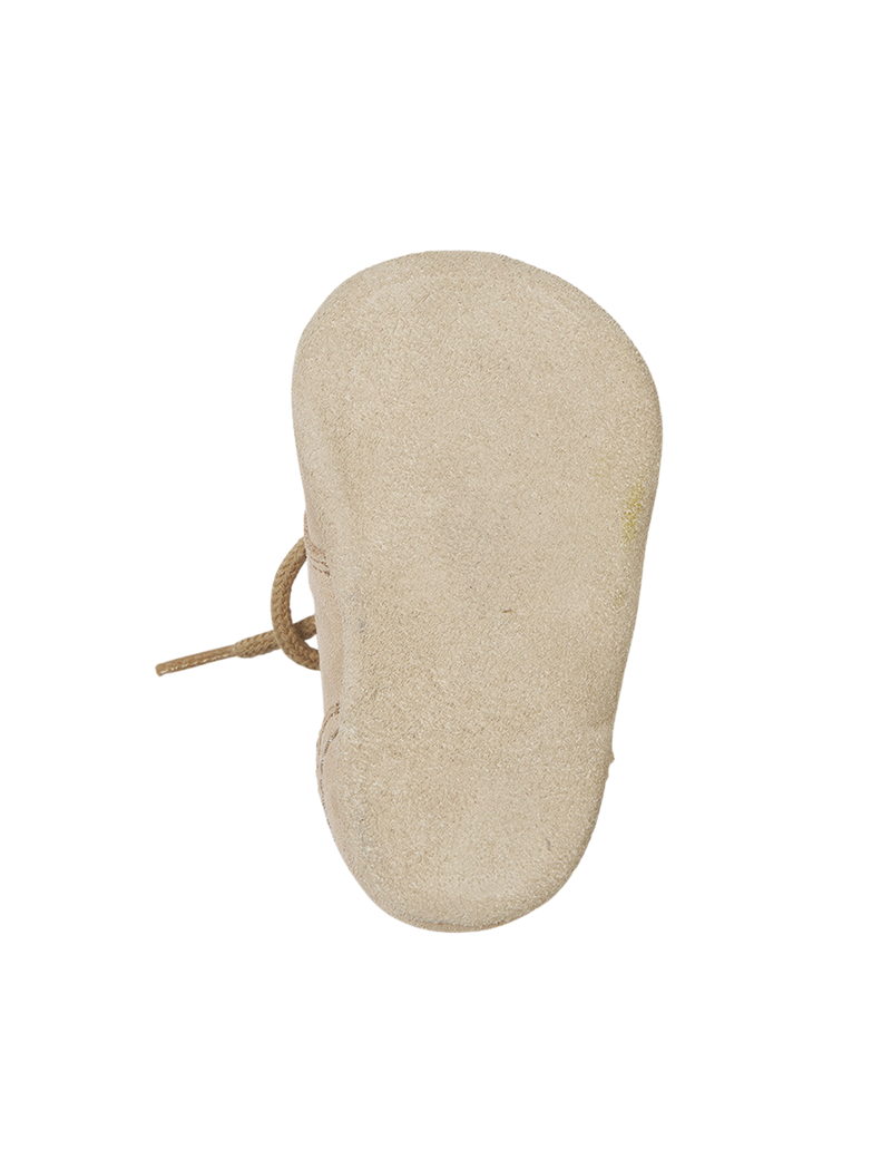 Petit Nord Crib shoe Indoor Shoes Cream Suede 041
