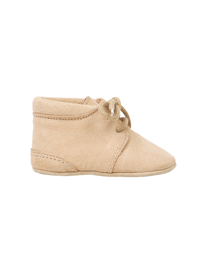 Petit Nord Crib shoe Indoor Shoes Cream Suede 041