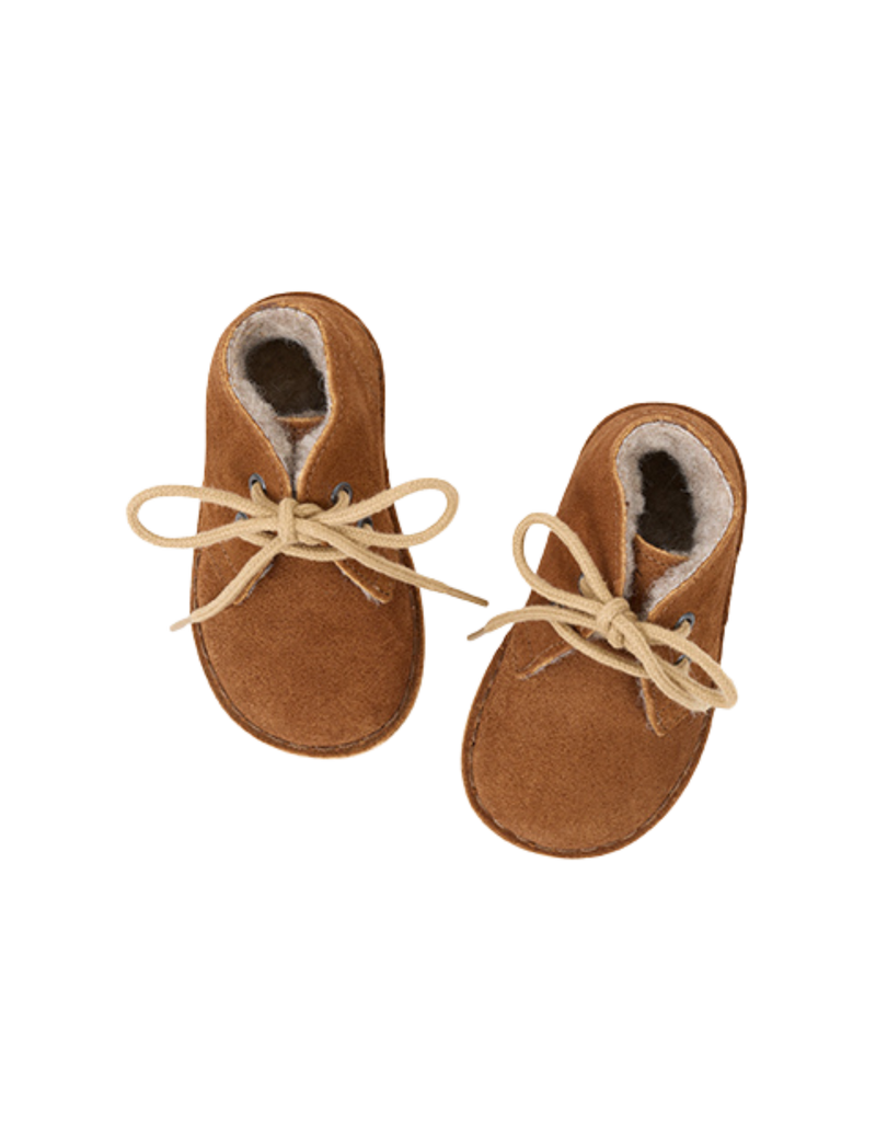 Petit Nord Desert Winter Boot Lace Winter Boots Chestnut Suede 155