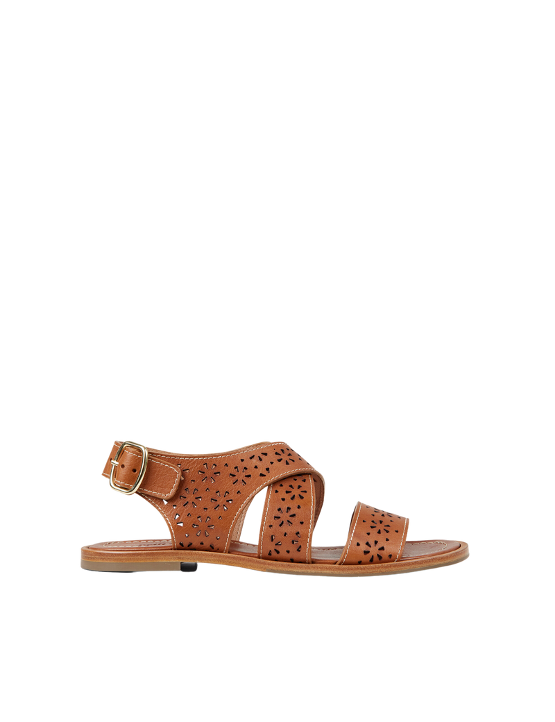 Petit Nord Edith Sandal Women Cognac 002