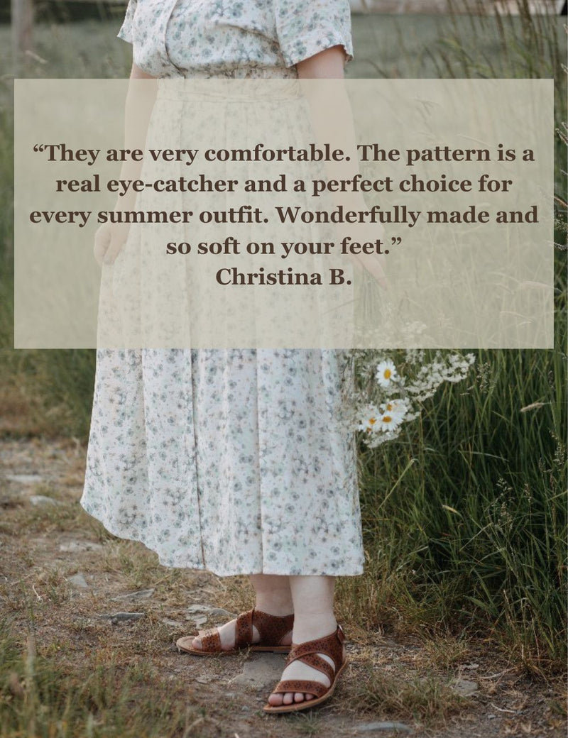 Petit Nord Edith Sandal Women Cognac 002