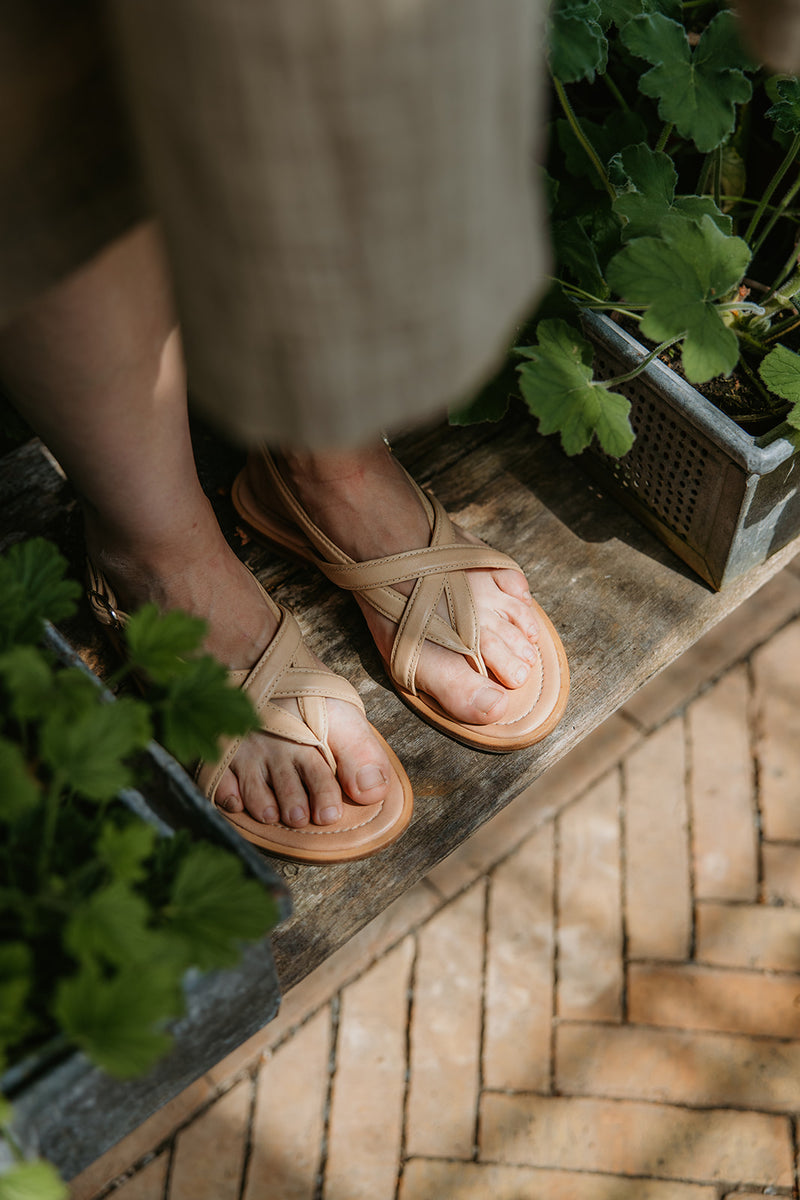 Petit Nord Ella Sandal Women Tea Stain 089