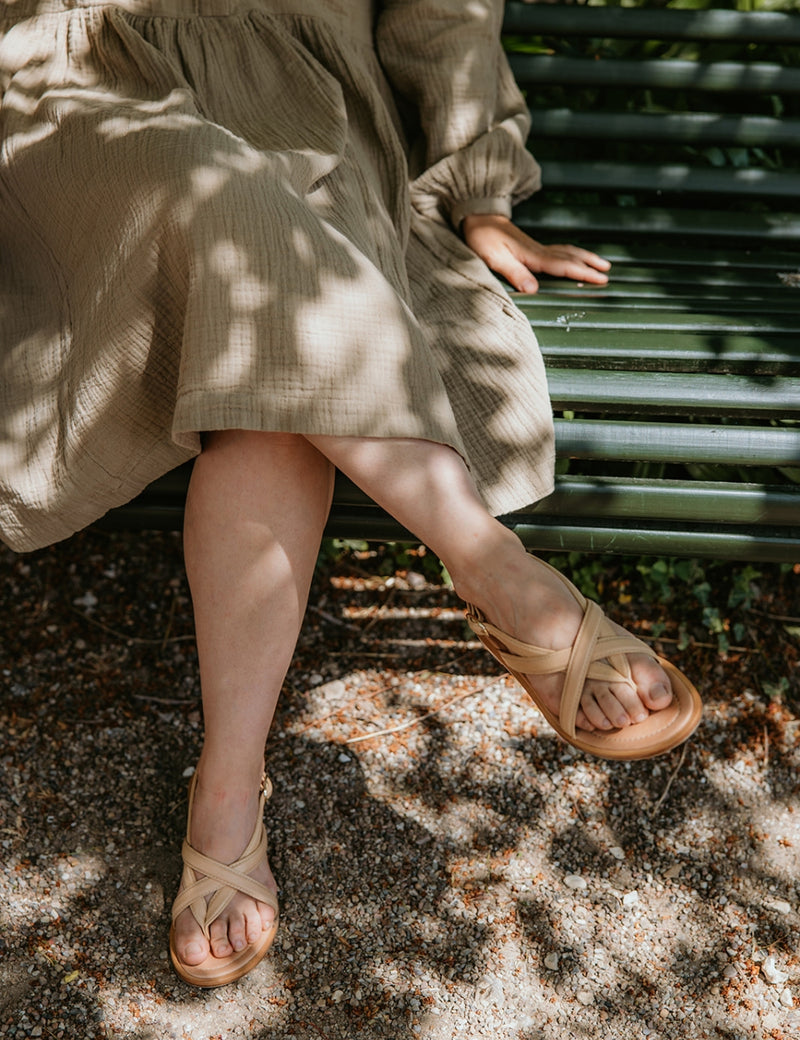 Petit Nord Ella Sandal Women Tea Stain 089