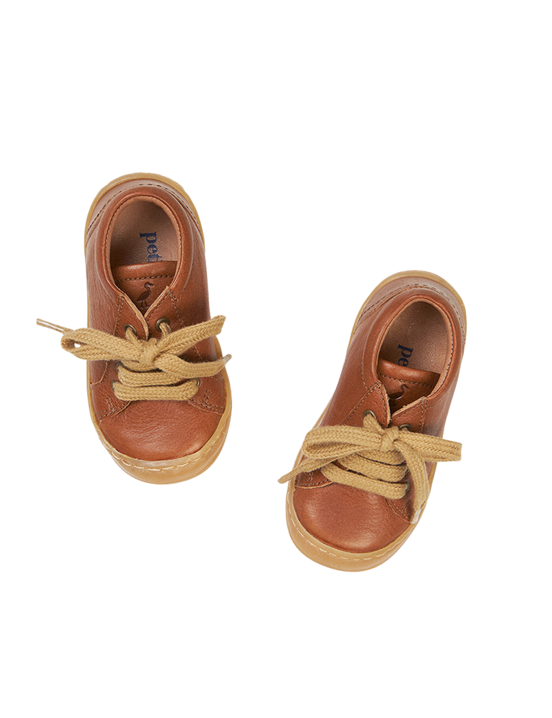 Petit Nord Everyday shoe Lace Sneakers Cognac 002