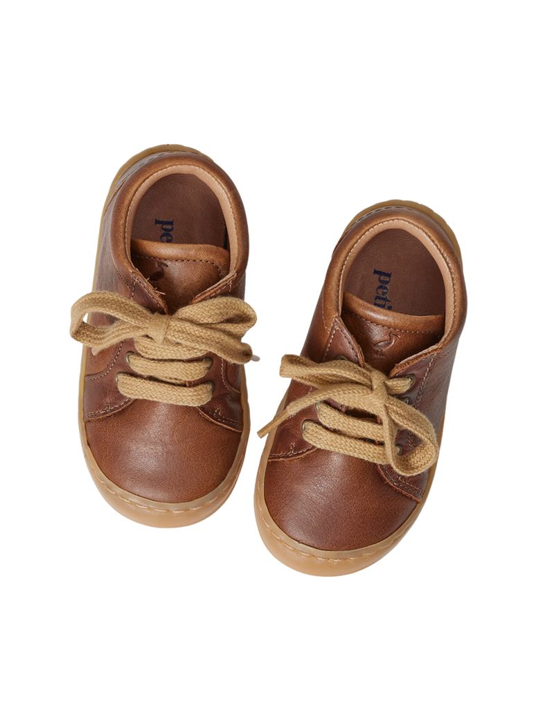 Petit Nord Everyday shoe Lace Sneakers Hazelnut 069