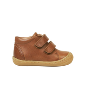 Everyday shoe Velcro - Cognac