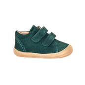 Everyday shoe Velcro - Teal Suede