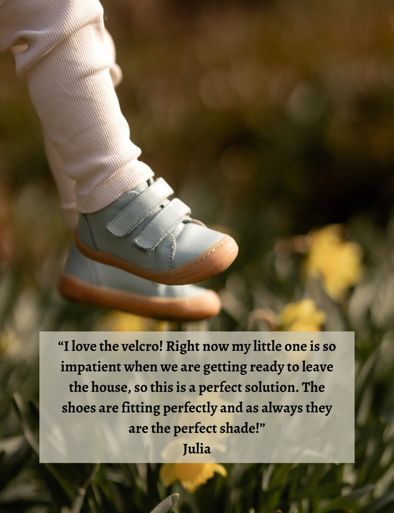 Petit Nord Everyday shoe Velcro Sneakers Ocean 145