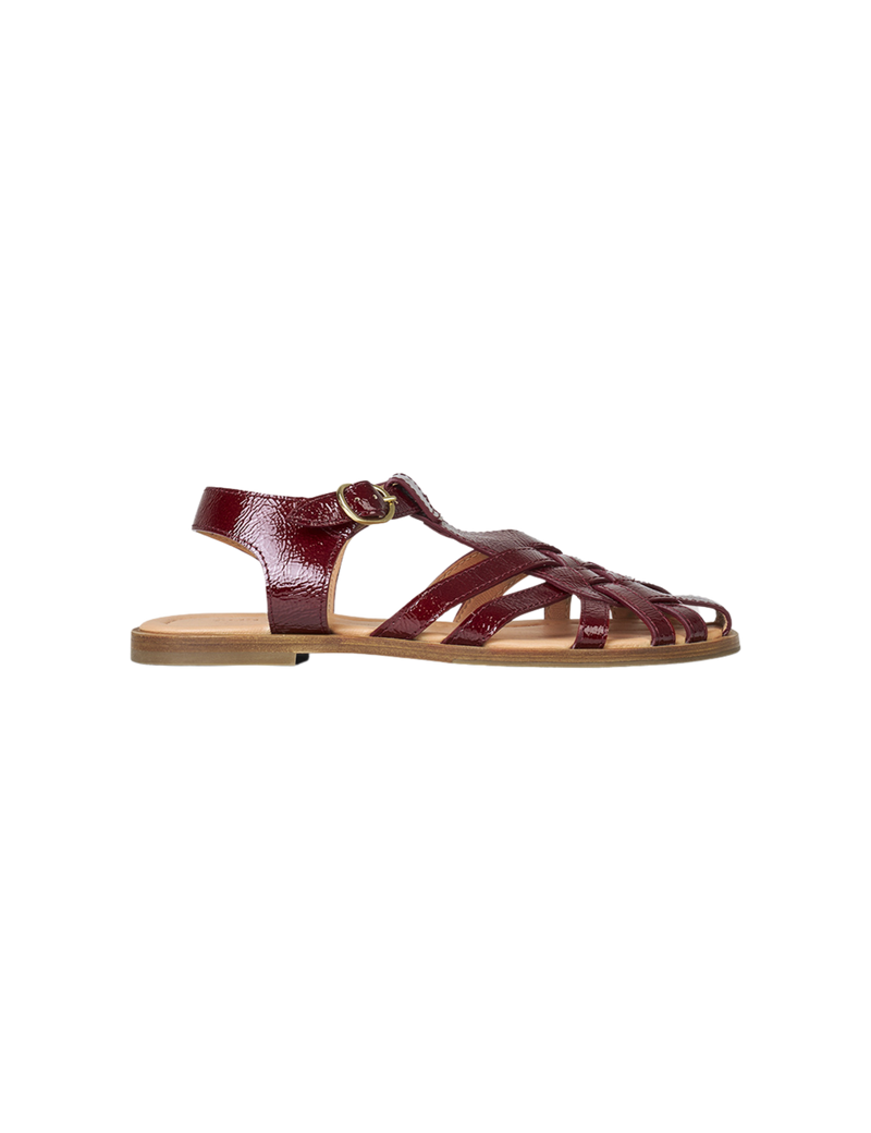 Petit Nord Florence Sandal Women Ox Blood 144
