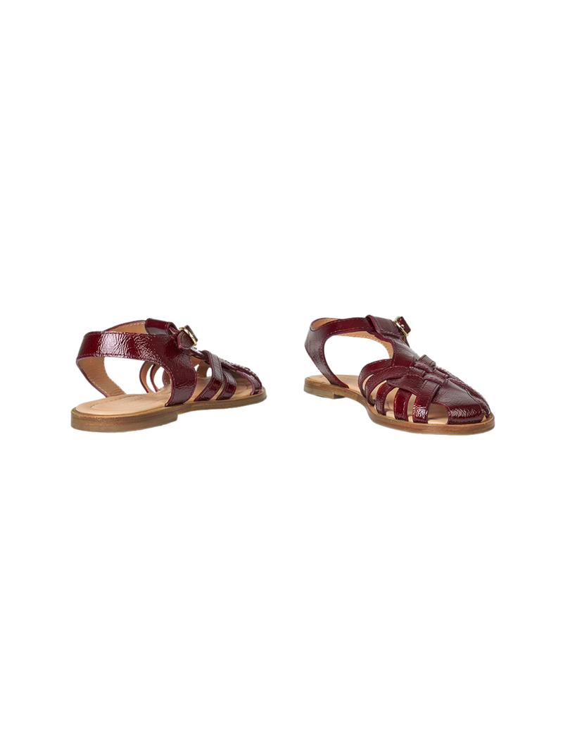 Petit Nord Florence Sandal Women Ox Blood 144