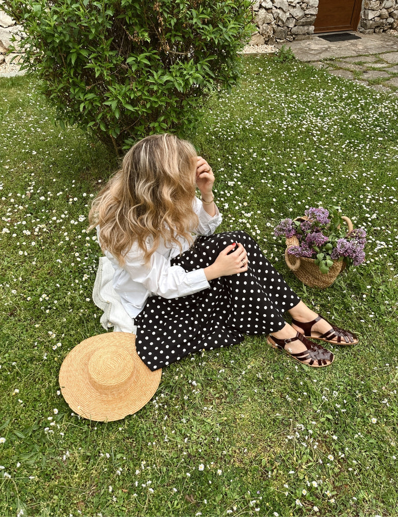 Petit Nord Florence Sandal Women Ox Blood 144