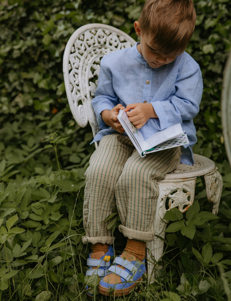 Petit Nord Low Sneaker Sneakers Color Block Sky Suede 134