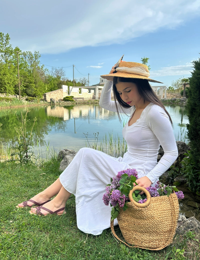 Petit Nord Luna Sandal Women Plum 075