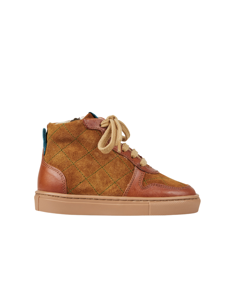 Petit Nord Quilted sneaker Sneakers Cognac 002