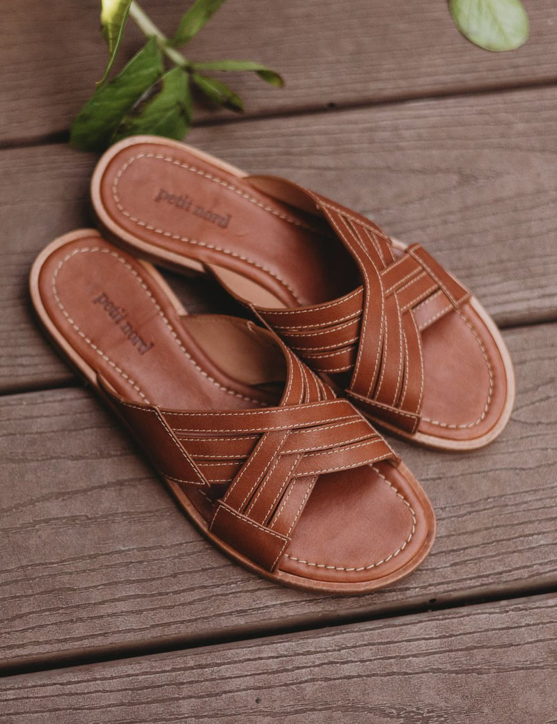 Petit Nord Rika Sandal Women Cognac 002