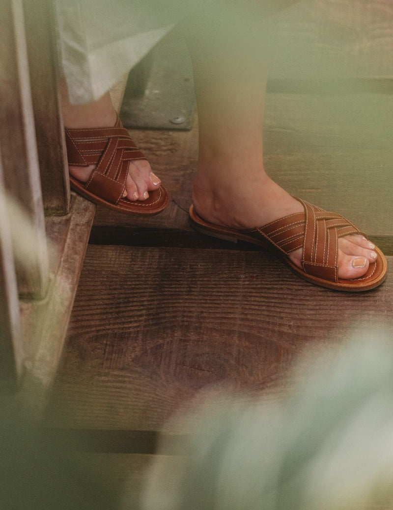 Petit Nord Rika Sandal Women Cognac 002