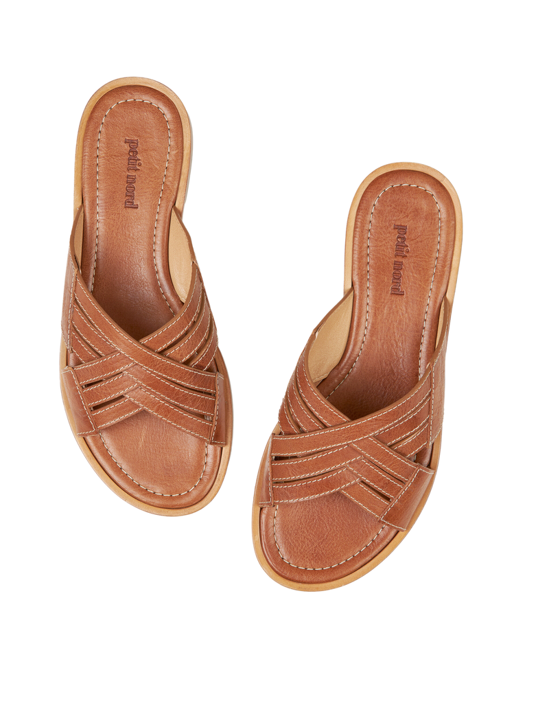 Petit Nord Rika Sandal Women Cognac 002