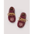 Rose Scallop Boot - Fuschia