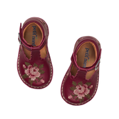 Rose T-Bar Scallop - Fuschia