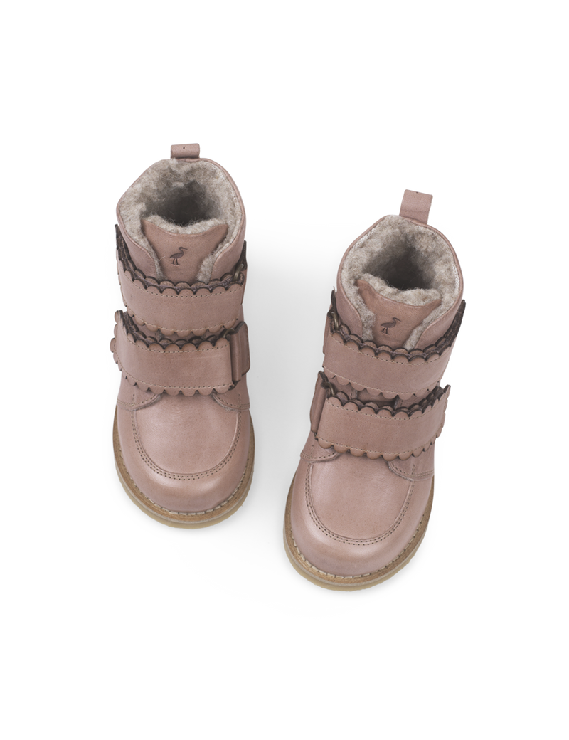 Petit Nord Scallop Winter Boot Winter Boots Old rose 020