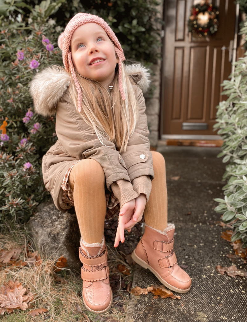 Petit Nord Scallop Winter Boot Winter Boots Old rose 020