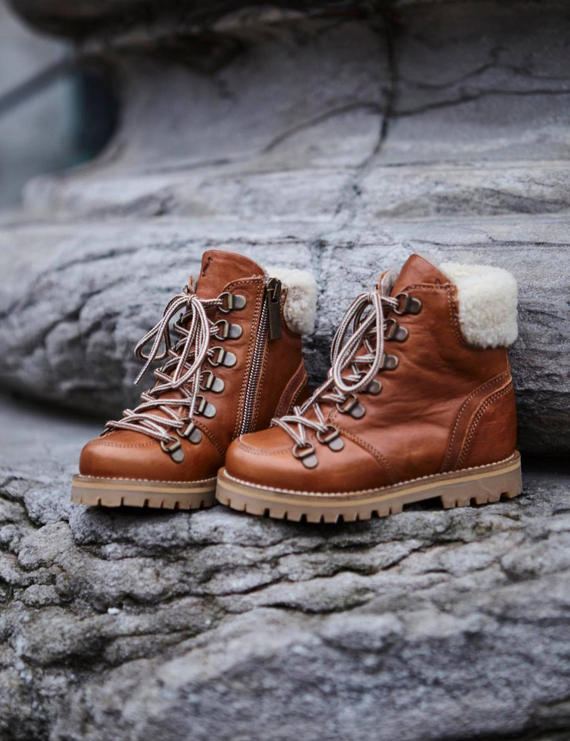 Petit Nord Shearling Winter Boot Winter Boots Cognac 002