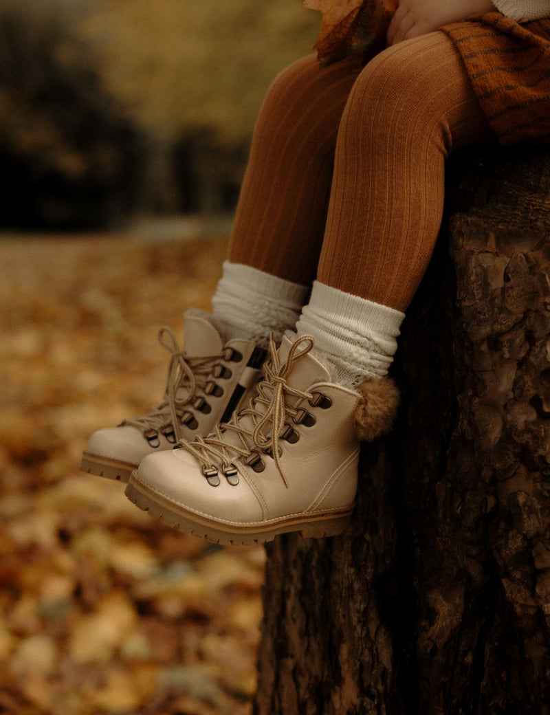 Petit Nord Shearling Winter Boot Winter Boots Cream 052