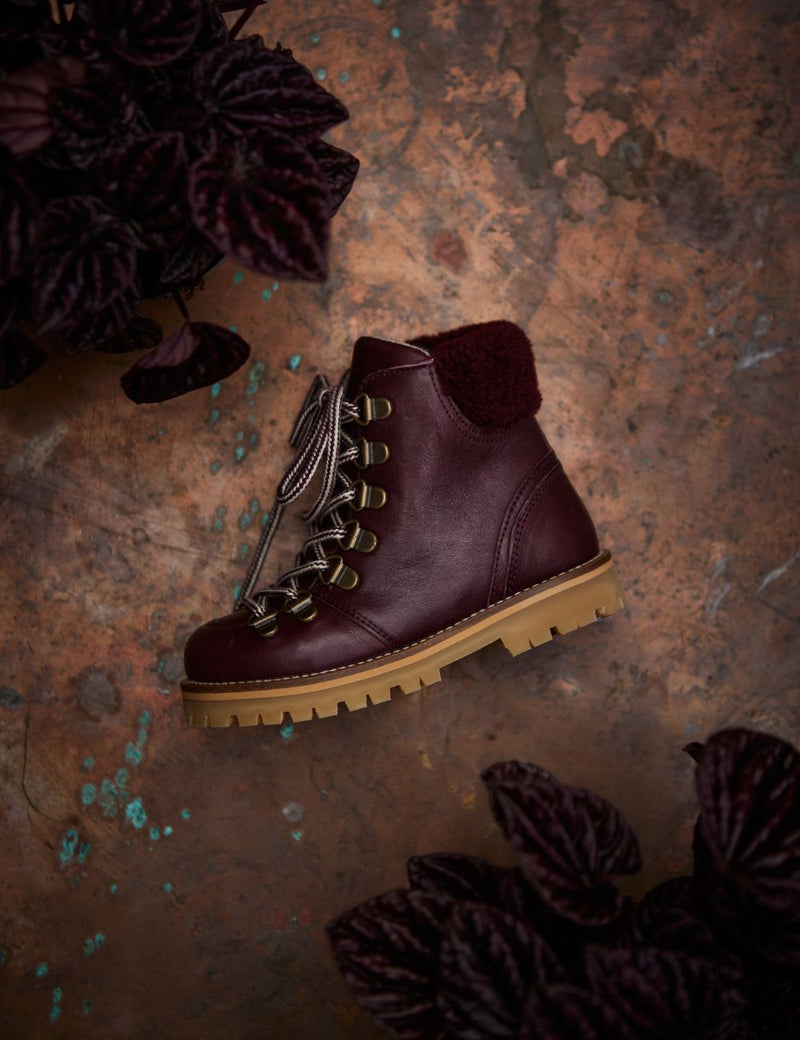 Petit Nord Shearling Winter Boot Winter Boots Plum 075