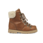 Shearling Winter Boot - Cognac