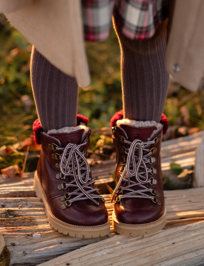 Petit Nord Shearling Winter Boot Winter Boots Plum 075