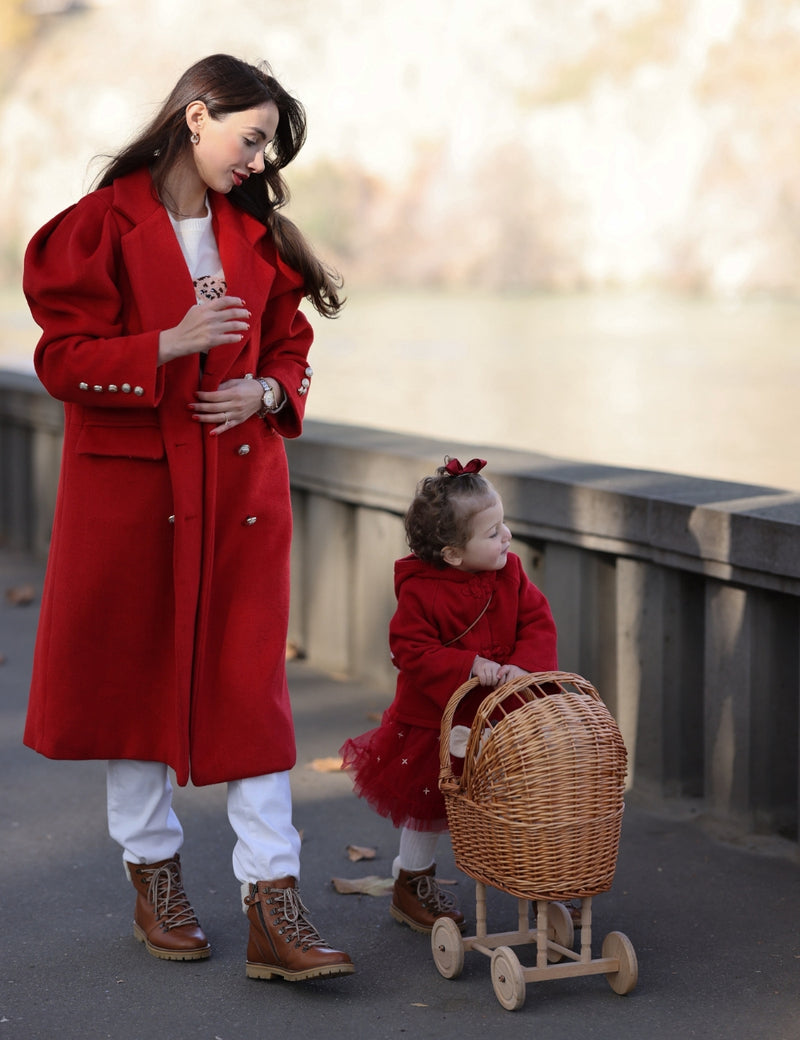 Petit Nord Shearling Winter Boot Women Women Cognac 002