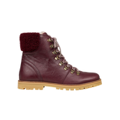 Shearling Winter Boot Women - Plum