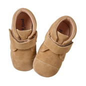 Shoe with Velcro - Sahara Suede