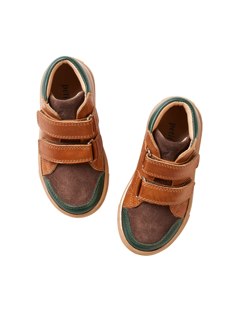 Petit Nord Sneaker Sneakers Color Block Cognac 071