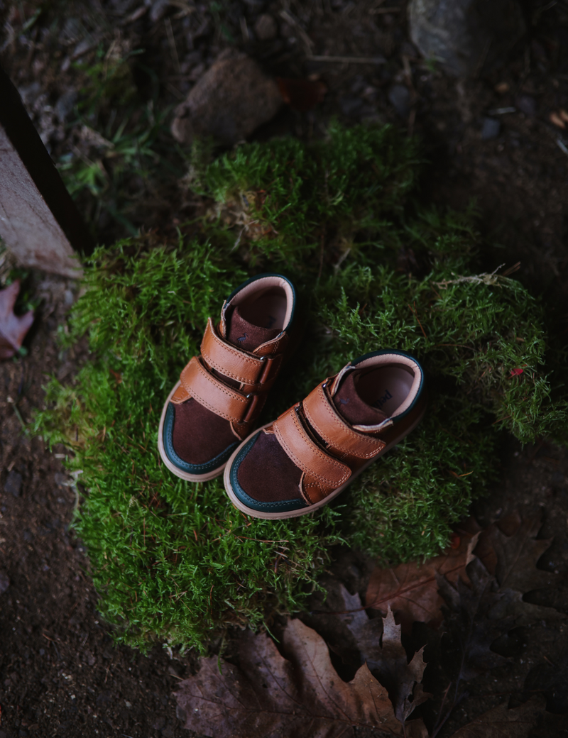 Petit Nord Sneaker Sneakers Color Block Cognac 071